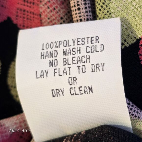 Red Green Black Rabbit Rabbit Rabbit Polka Dot VNeck Short Sleeve Long Dress 8 - Picture 6 of 6